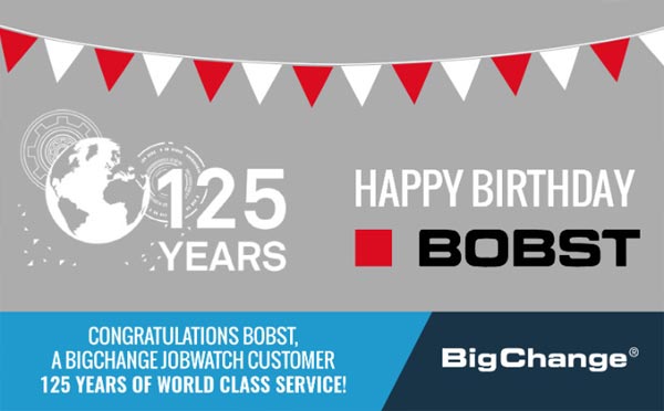 Bigchange customer bobst celebrates 125 years