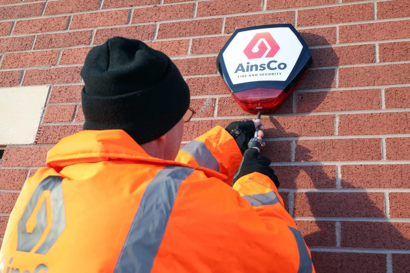 BigChange customer AinsCo alarm engineer